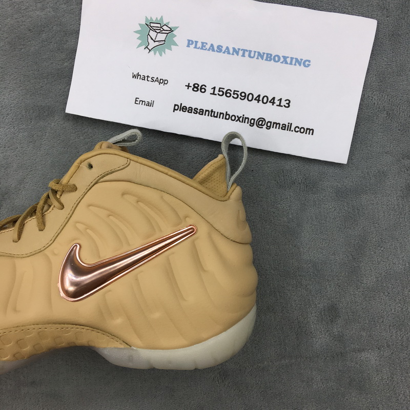 Authentic Nike Air Foamposite One Premium Tan